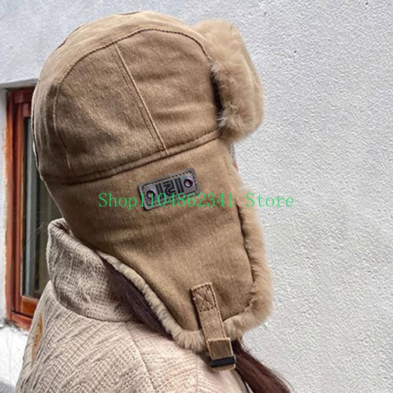Trapper Hat Ear Flap - 652F Adult Teens Windproof Earflap Hat
