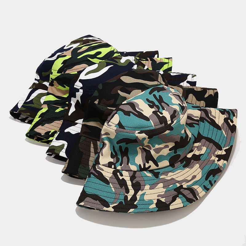 Camo Bucket Hat Wide Brim Sun  - Boonie Hat Tactical ulasan dan harga