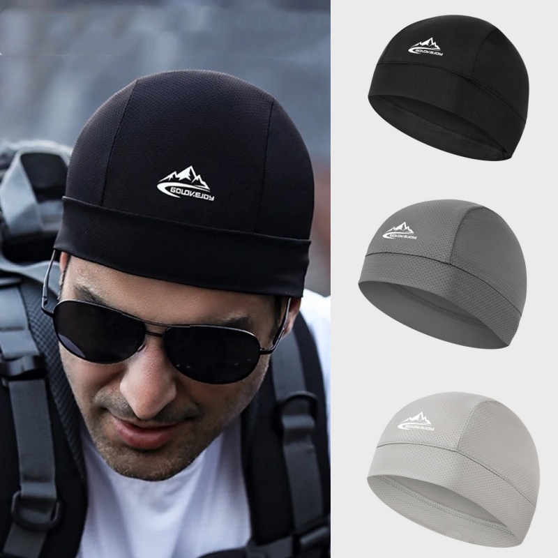 Summer Quick Dry Breathable Me - Skull Cap Helmet Liner ulasan dan harga