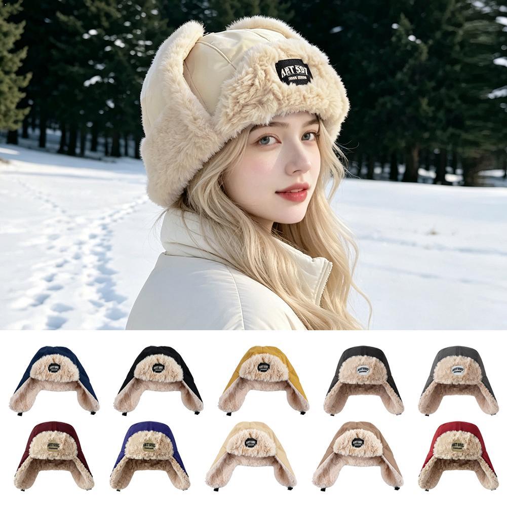 Winter Faux Fur Lined Trapper  - Trapper Hat Ear Flap ulasan dan harga