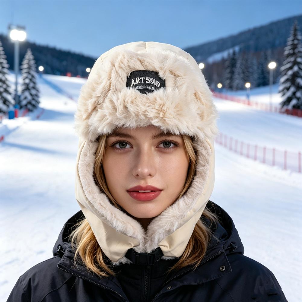 Winter Faux Fur Lined Trapper  - Trapper Hat Ear Flap ulasan dan harga