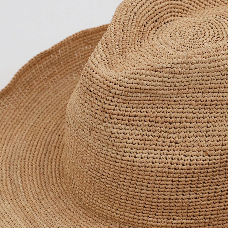Natural Raffia Straw Hat For W - Cowboy Hat Straw ulasan dan harga