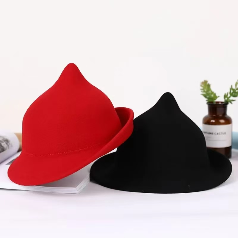 2025  100% Wool Modern Witch H - Fedora Hat Wool ulasan dan harga