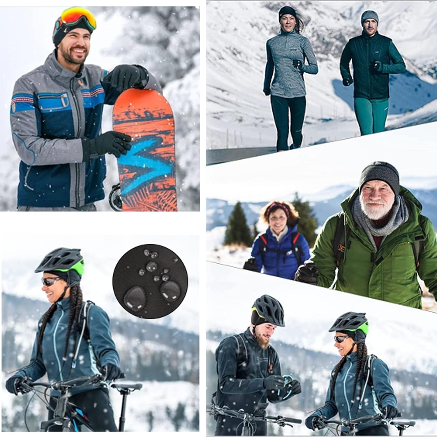 Unisex Windproof Thermal Fleec - Skull Cap Helmet Liner ulasan dan harga