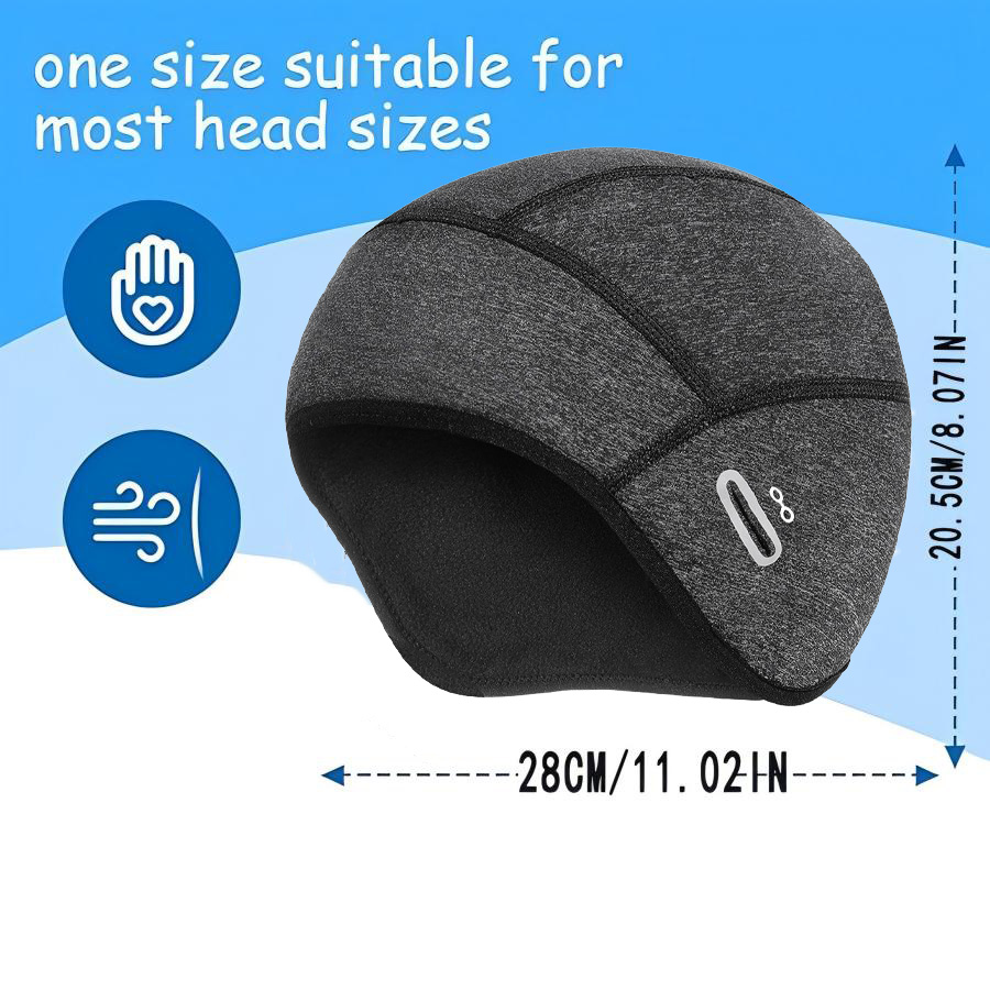 Unisex Windproof Thermal Fleec - Skull Cap Helmet Liner ulasan dan harga