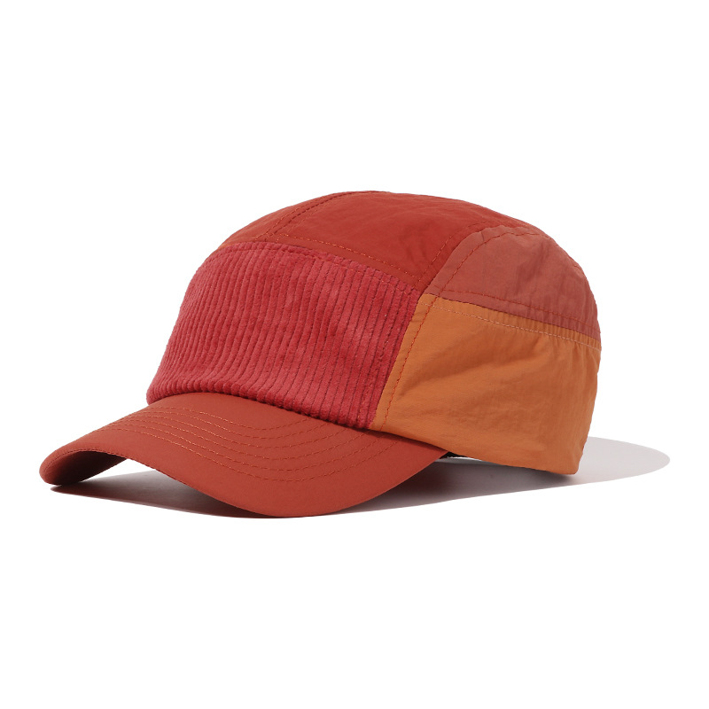 5 Panel Street Style Workwear  - Corduroy Cap 5 Panel ulasan dan harga