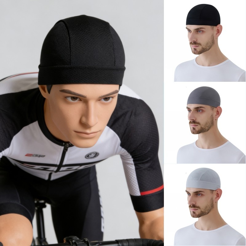 Cycling Under Helmet Liner Abs - Skull Cap Helmet Liner ulasan dan harga