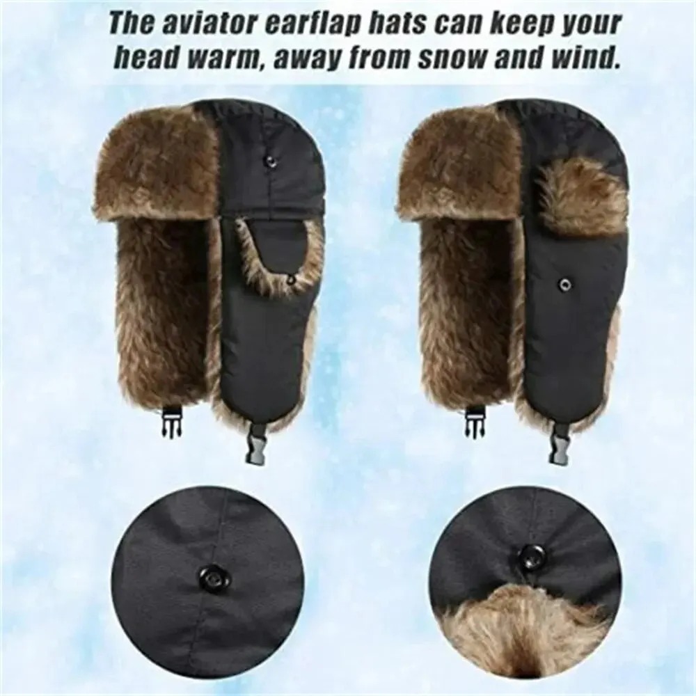 Men's Winter Trapper Aviator T - Trapper Hat Ear Flap ulasan dan harga