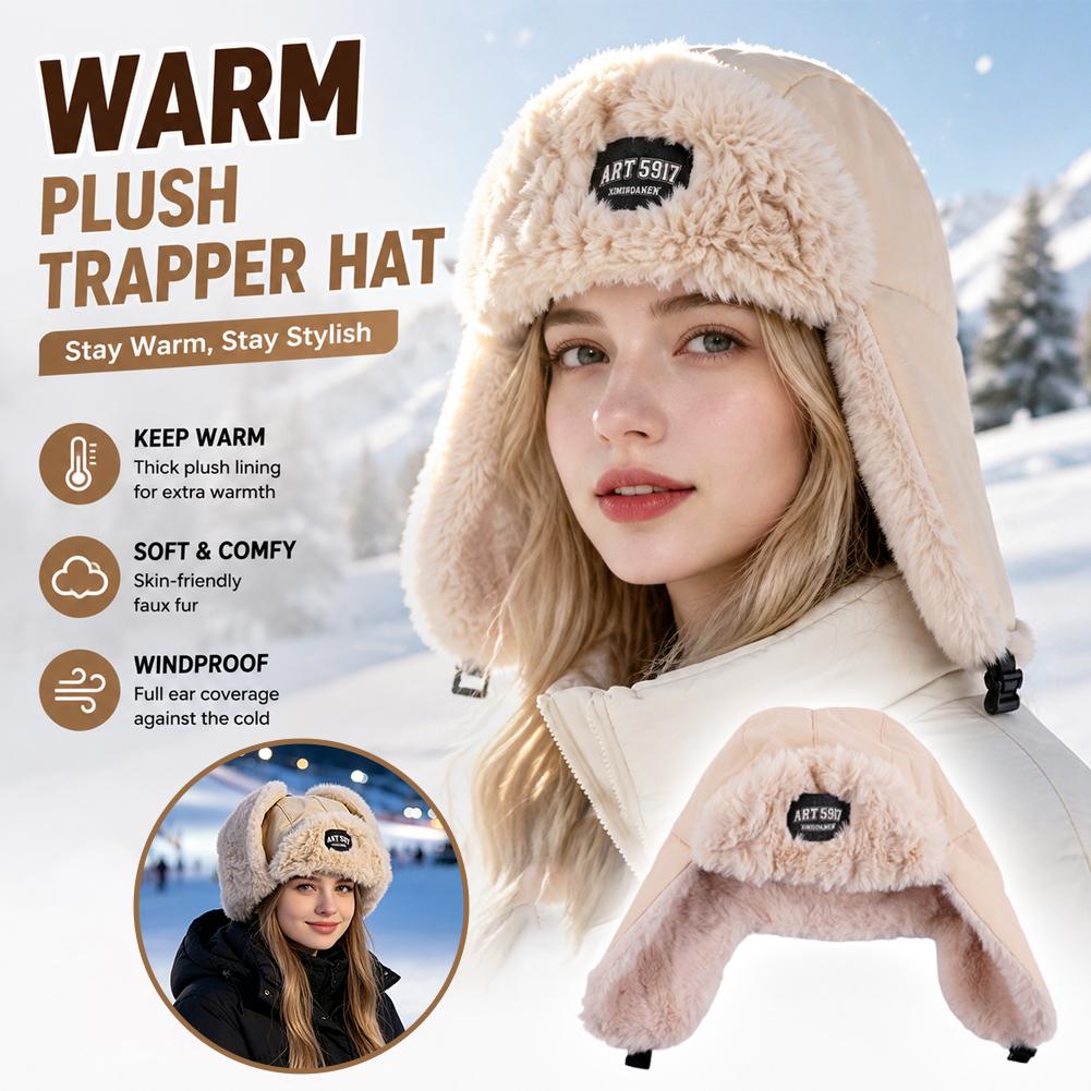 Cozy Winter Hats for Women Men - Trapper Hat Ear Flap ulasan dan harga