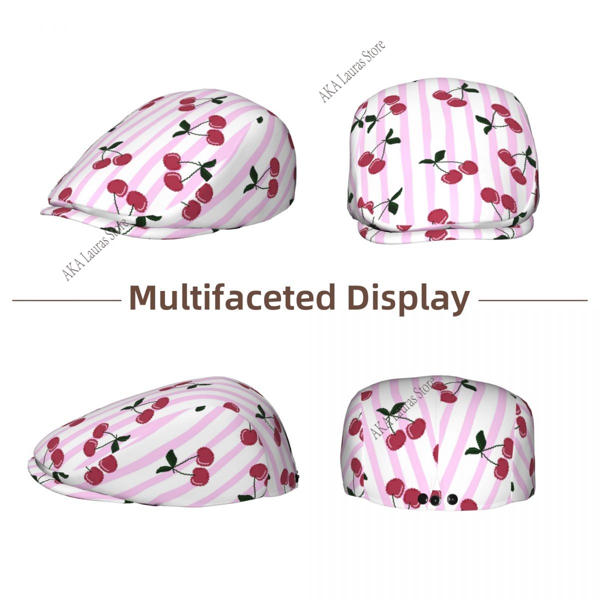 Newsboy Cap Peaky Octagonal Ha - Newsboy Cap Ivy ulasan dan harga