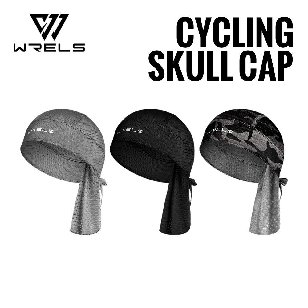WRELS Cycling Hat Under Helmet - Skull Cap Helmet Liner ulasan dan harga