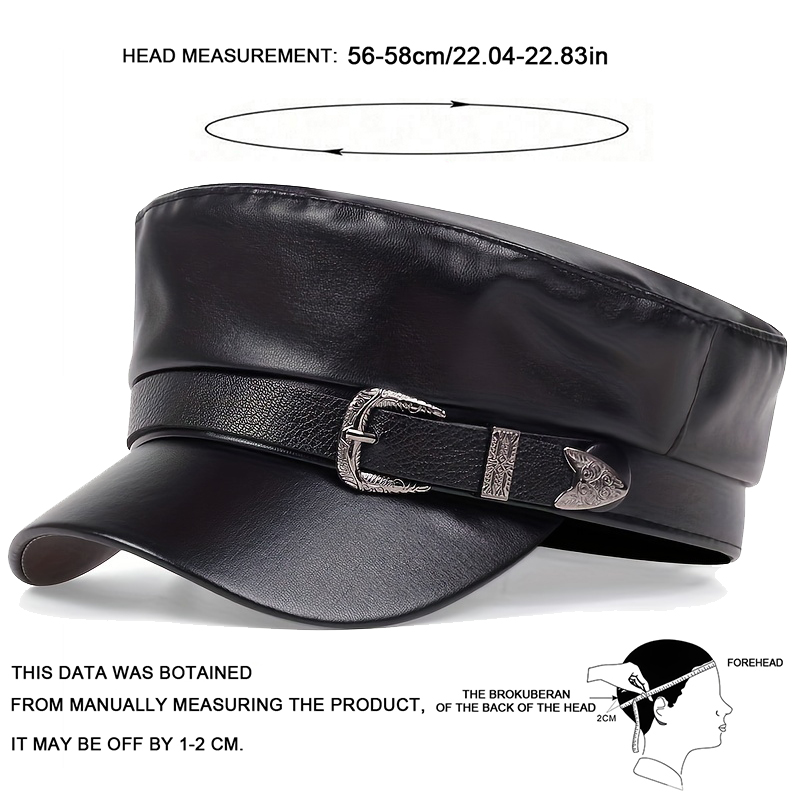 Fashion Women Large Belt Buckl - Snapback Hat Flat ulasan dan harga