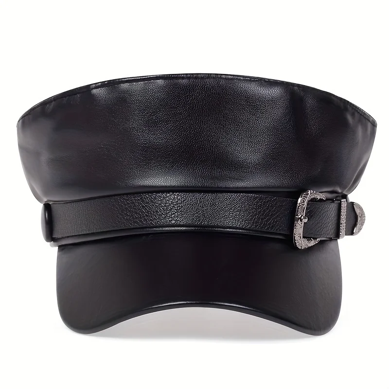 Fashion Women Large Belt Buckl - Snapback Hat Flat ulasan dan harga