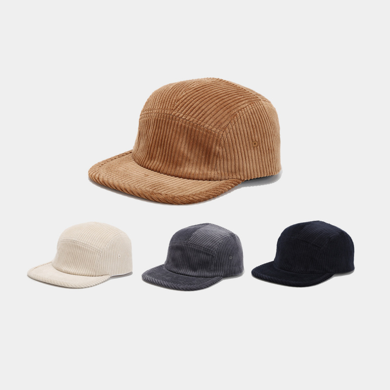 Corduroy 5-Panel Camp Cap Adju - Corduroy Cap 5 Panel ulasan dan harga