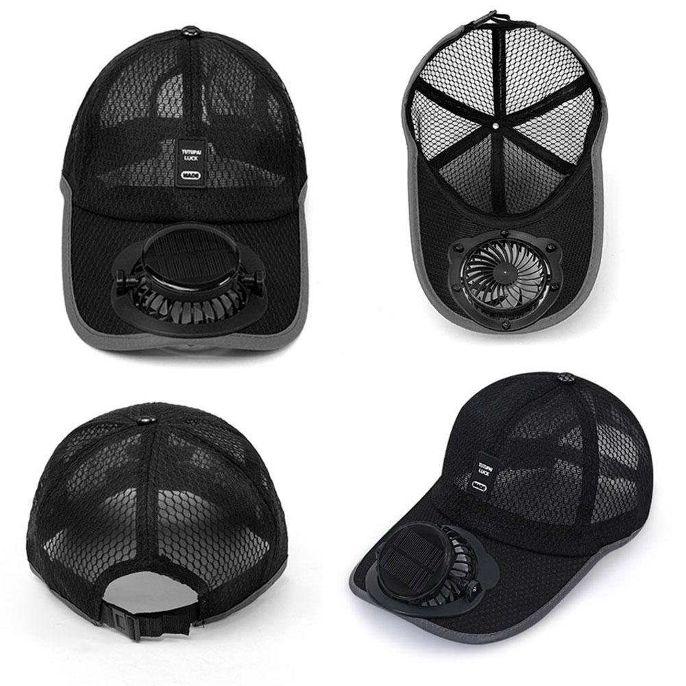Mesh Baseball Hat With Solar P - Golf Cap Dad ulasan dan harga