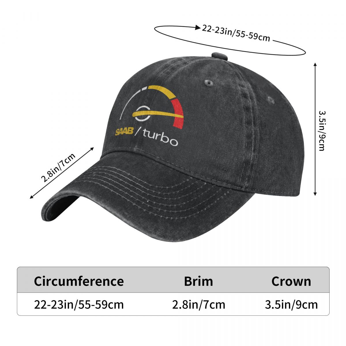 Washed Men's Baseball Cap Turb - Golf Cap Dad ulasan dan harga