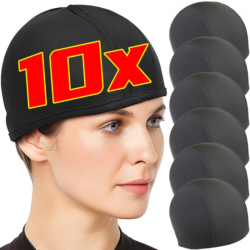 Helmet Inner Cooling Cap Sweat - Skull Cap Helmet Liner ulasan dan harga
