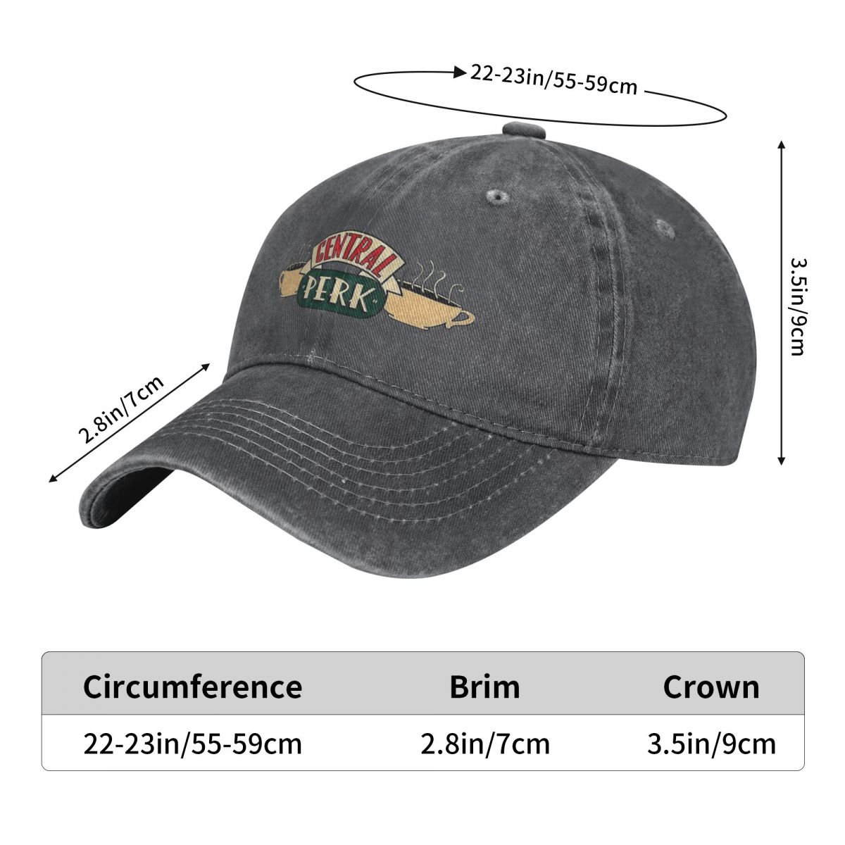 Washed Men's Baseball Cap Coff - Golf Cap Dad ulasan dan harga