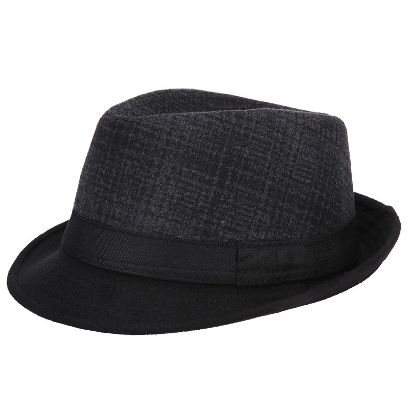 Autumn Winter Warm Wool Small  - Fedora Hat Wool ulasan dan harga