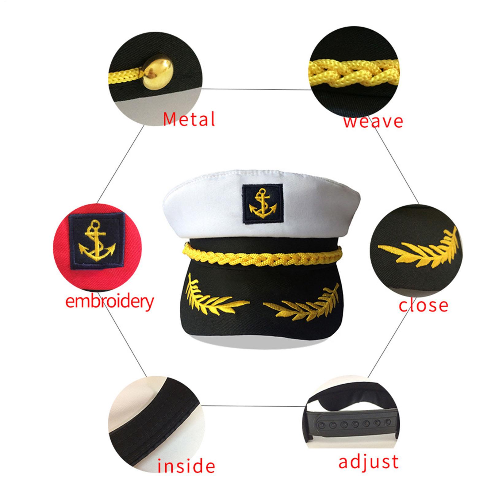 1pc Adult Yacht-Sailor Captain - Snapback Hat Flat ulasan dan harga