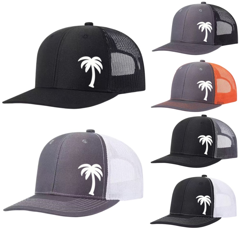 Palm Tree Printed Adjustable B - Golf Cap Dad ulasan dan harga