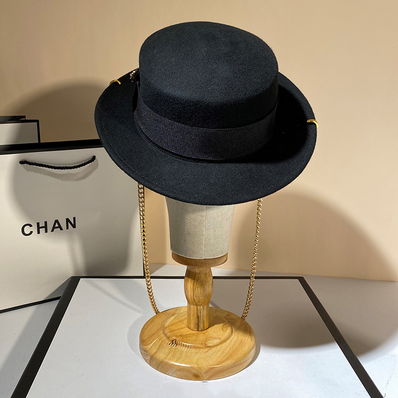 USPOP New Winter Hats Women Bl - Fedora Hat Wool ulasan dan harga