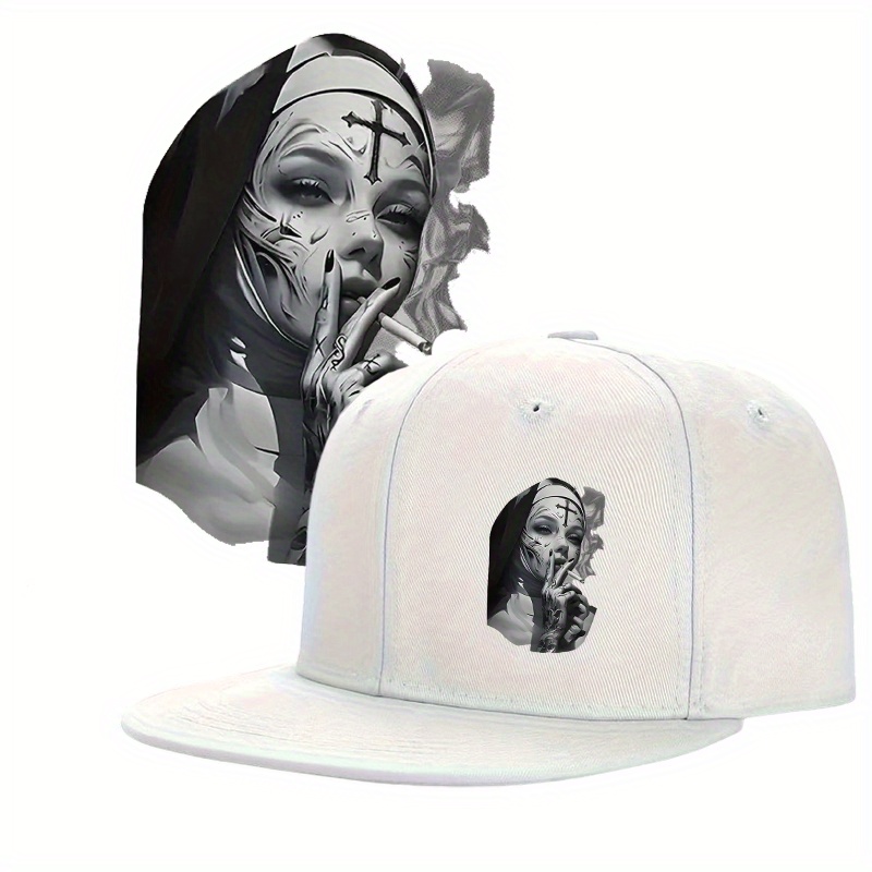 Fashion Flat Brim Baseball Cap - Snapback Hat Flat ulasan dan harga
