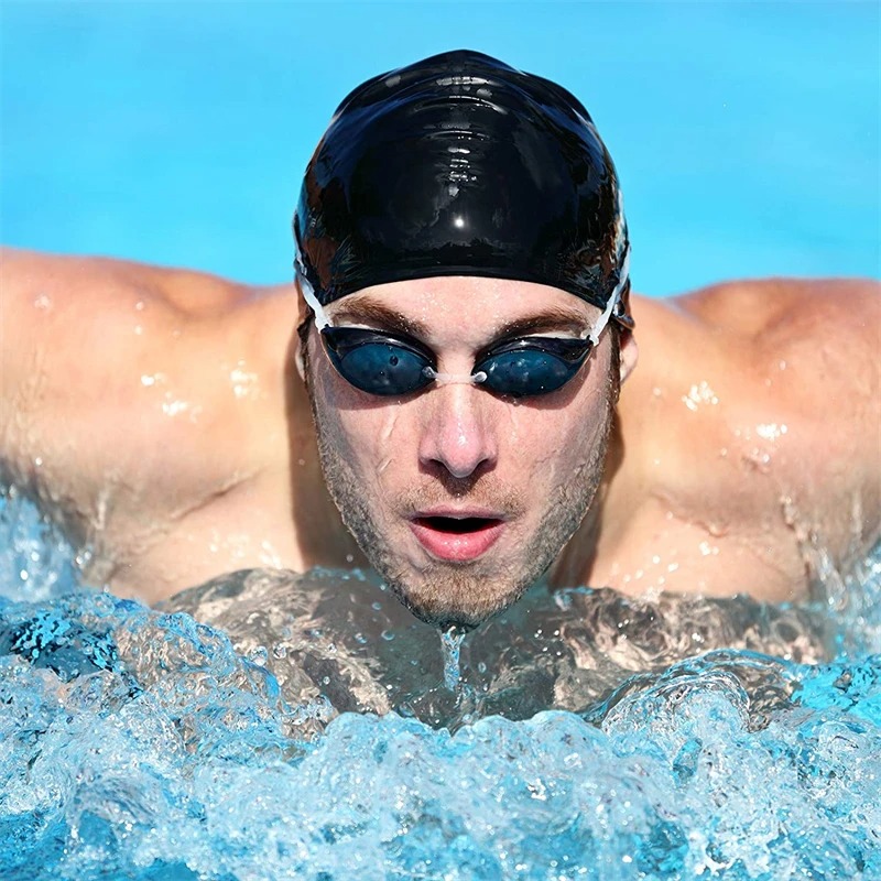 Waterproof Silicone Swim Caps  - Swim Hat Silicone ulasan dan harga