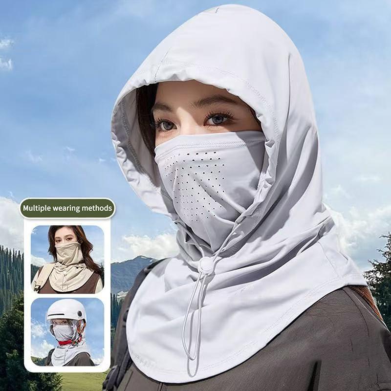 Ice Silk Sun Hat Women UV Prot - Sun Hat Wide Brim ulasan dan harga