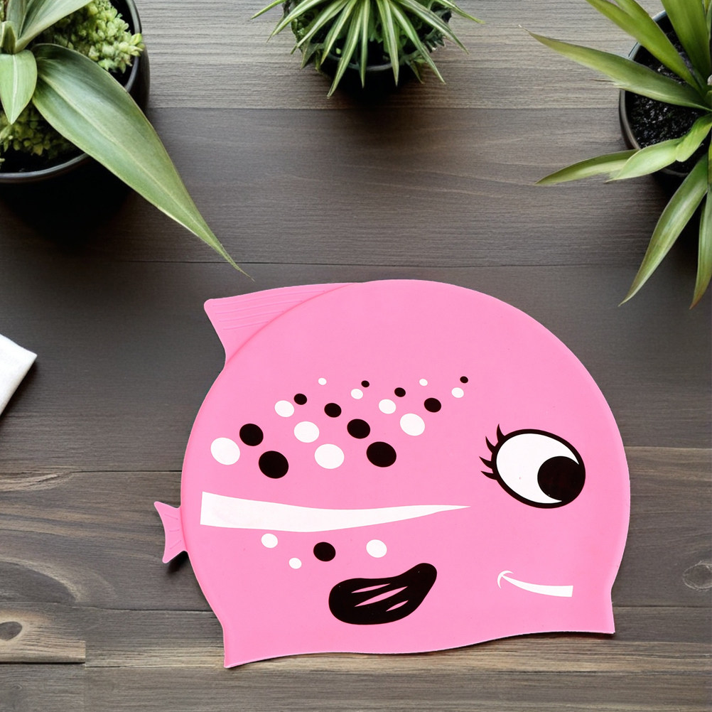 2Pcs Childrens Silicone Swim C - Swim Hat Silicone ulasan dan harga