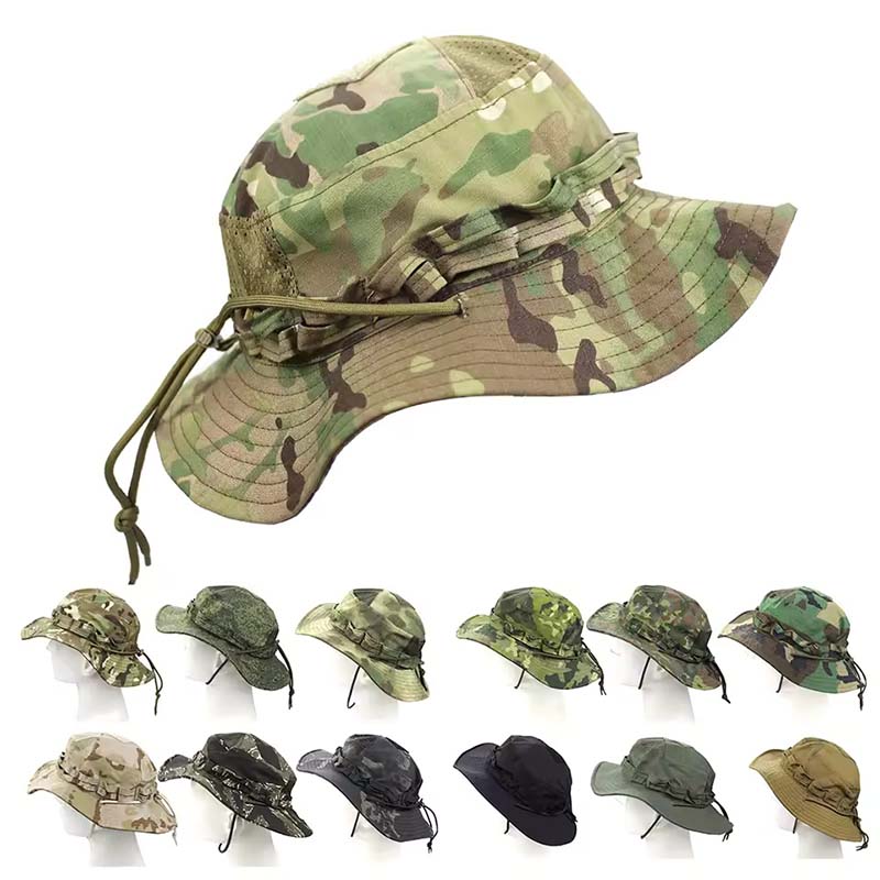 Camouflage Tactical Boonie Hat - Boonie Hat Tactical ulasan dan harga