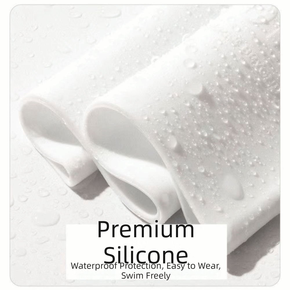 Waterproof Seal Swim Cap Non-S - Swim Hat Silicone ulasan dan harga