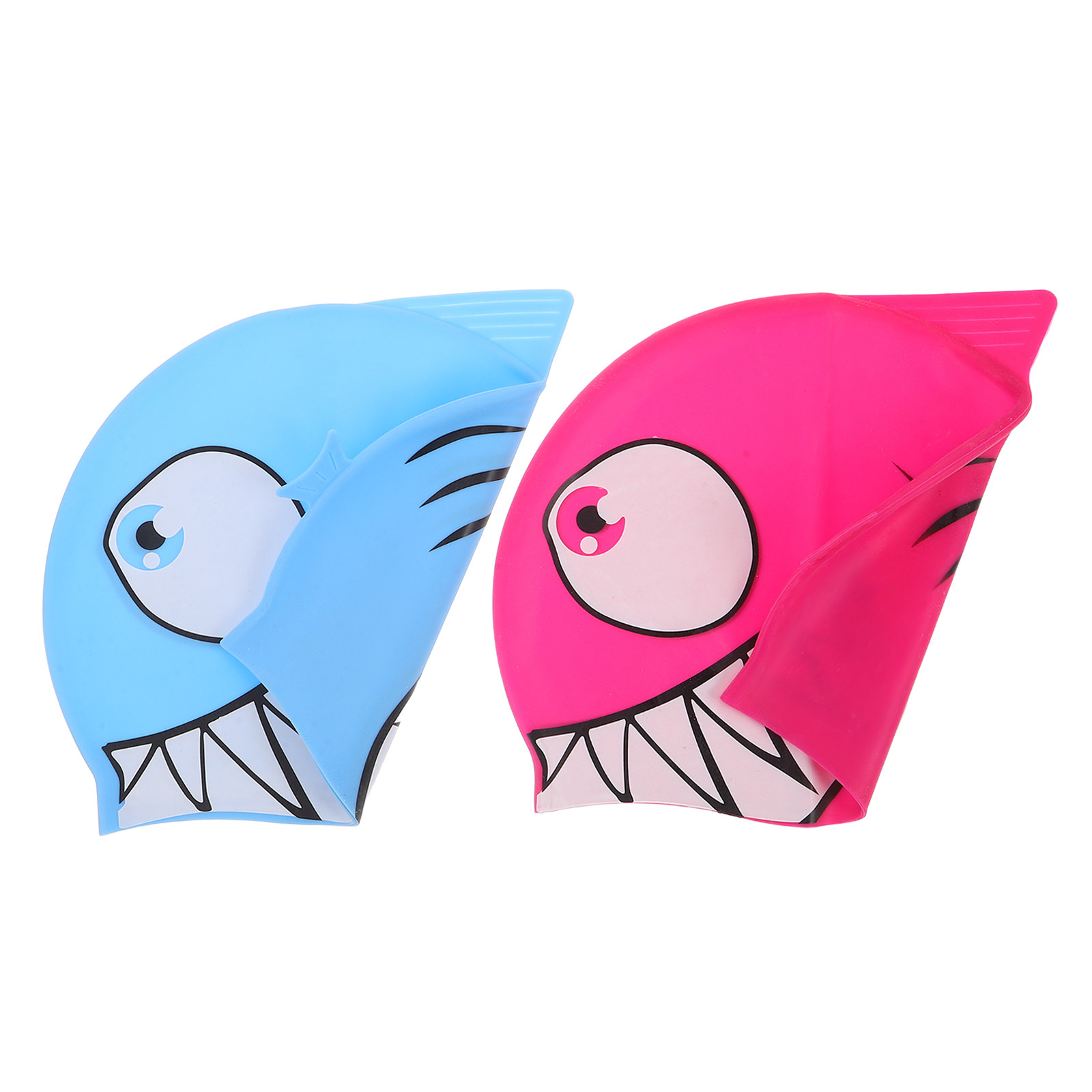 2Pcs Children Silicone Swim Ca - Swim Hat Silicone ulasan dan harga