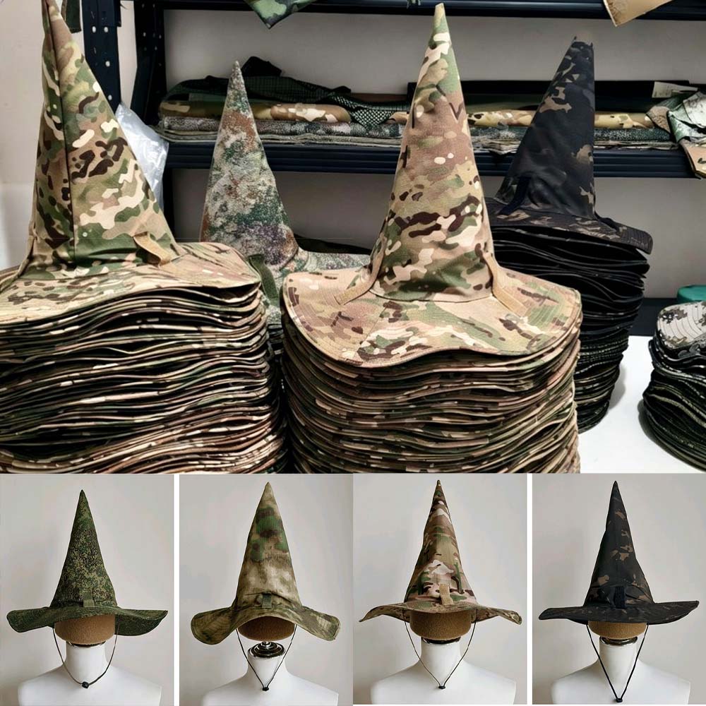 Magic Wizard Hat Tactical Camo - Boonie Hat Tactical ulasan dan harga