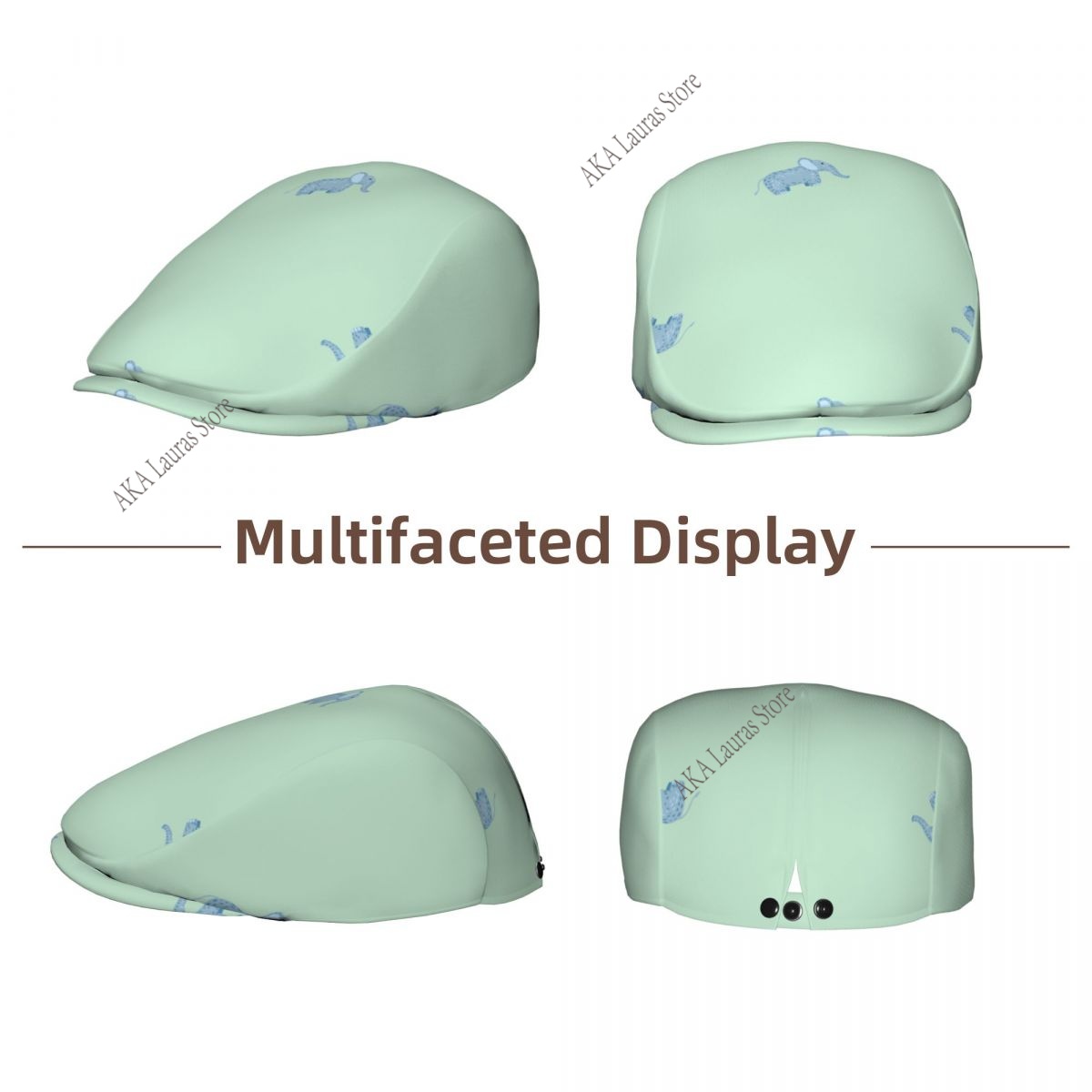 Newsboy Cap Peaky Octagonal Ha - Newsboy Cap Ivy ulasan dan harga