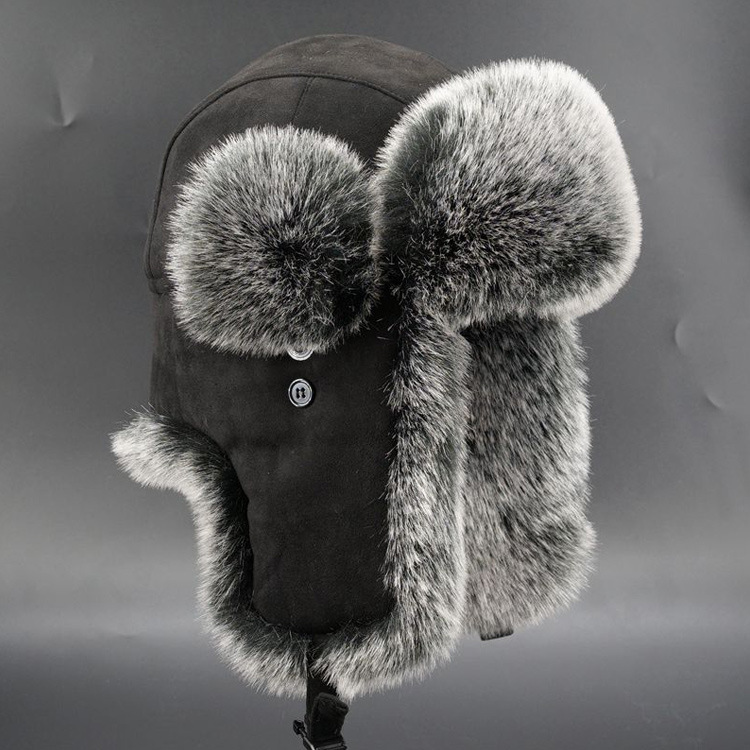 Men's Winter Imitation Fur Tra - Trapper Hat Ear Flap ulasan dan harga