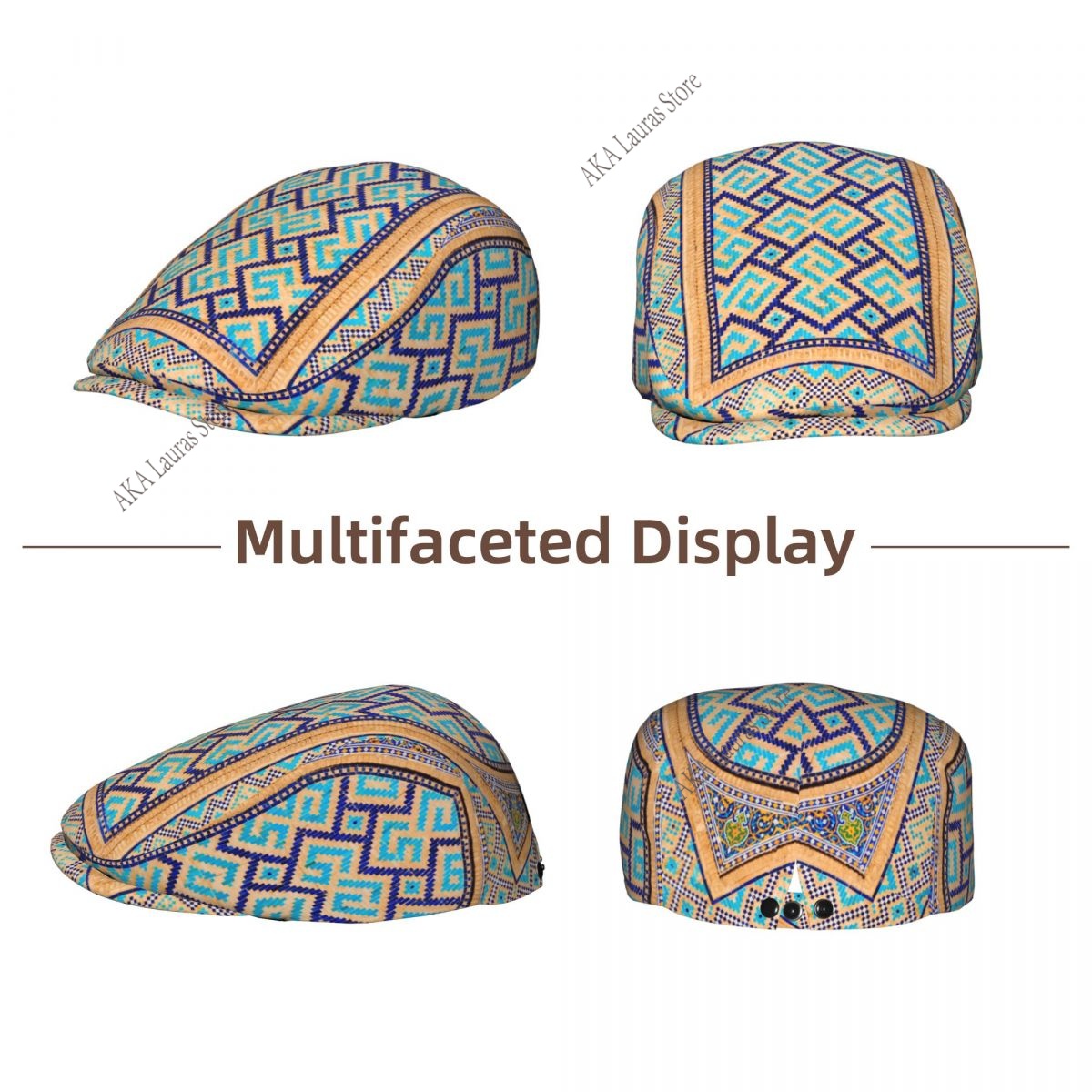 Newsboy Cap Peaky Octagonal Ha - Newsboy Cap Ivy ulasan dan harga
