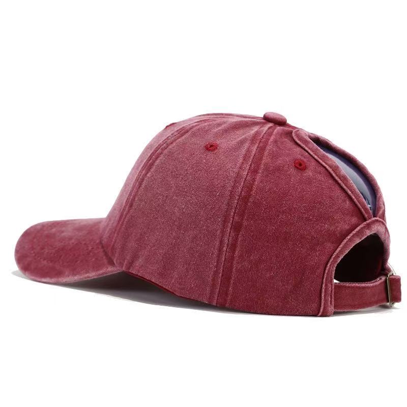 Washed Cotton Adjustable Ponyt - Golf Cap Dad ulasan dan harga