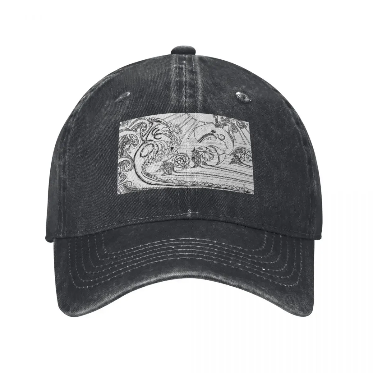 Wave Forms Baseball Cap New Ha - Golf Cap Dad ulasan dan harga