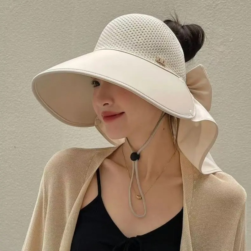 Summer Women Bucket Hat Outdoo - Sun Hat Wide Brim ulasan dan harga
