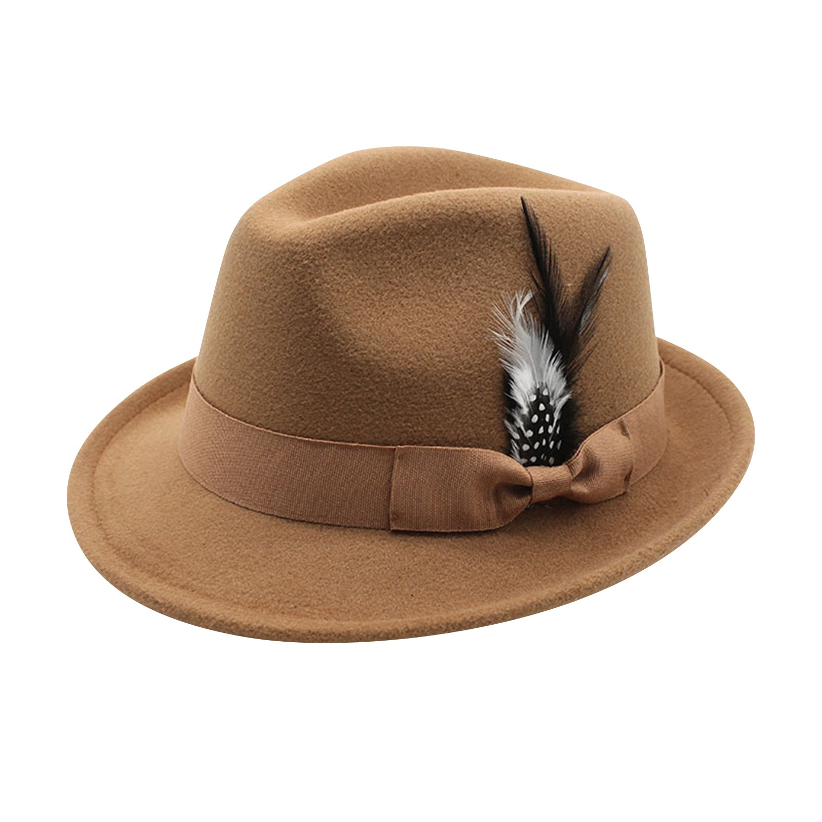 Vintage Fedora Hat Women Men T - Fedora Hat Wool ulasan dan harga