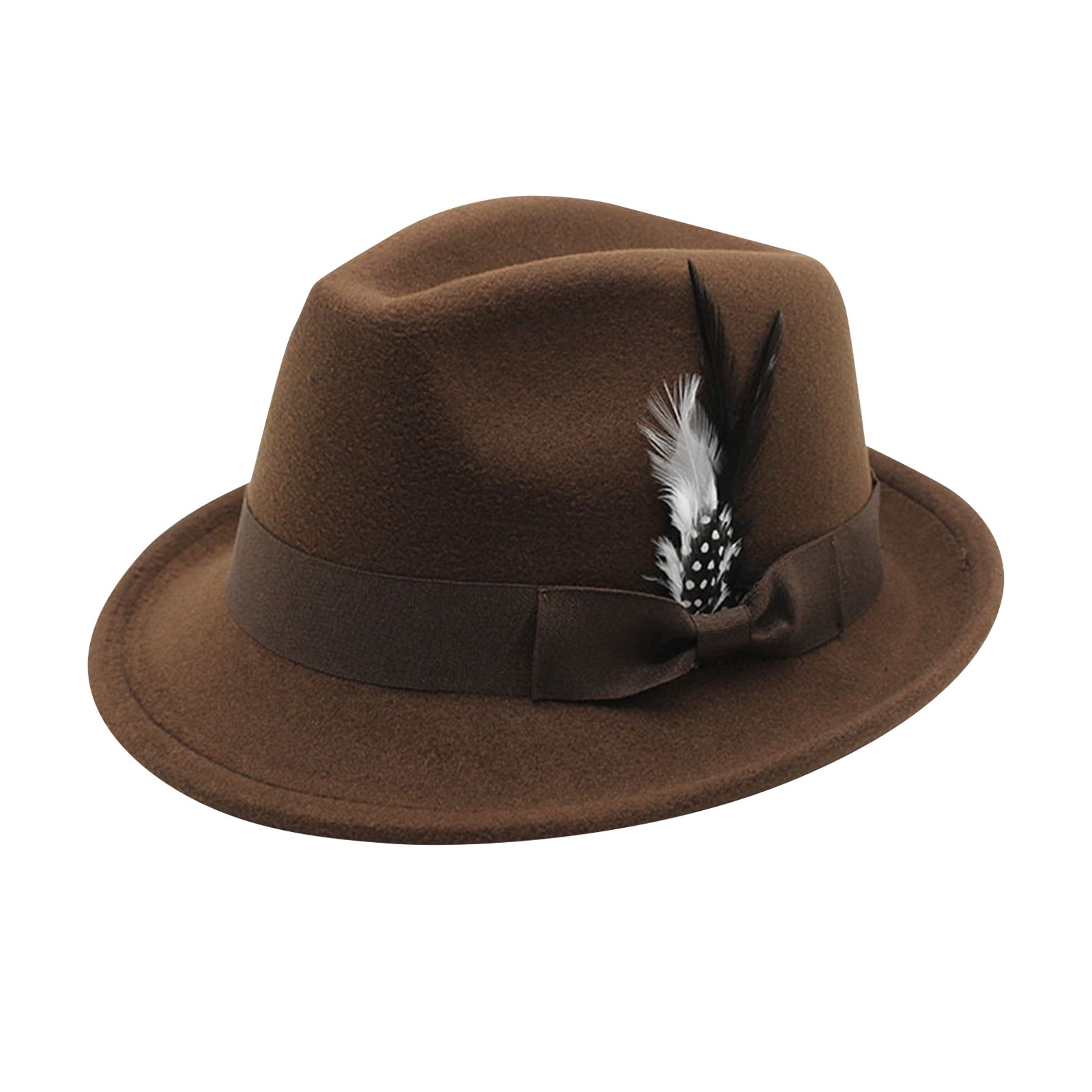 Vintage Fedora Hat Women Men T - Fedora Hat Wool ulasan dan harga