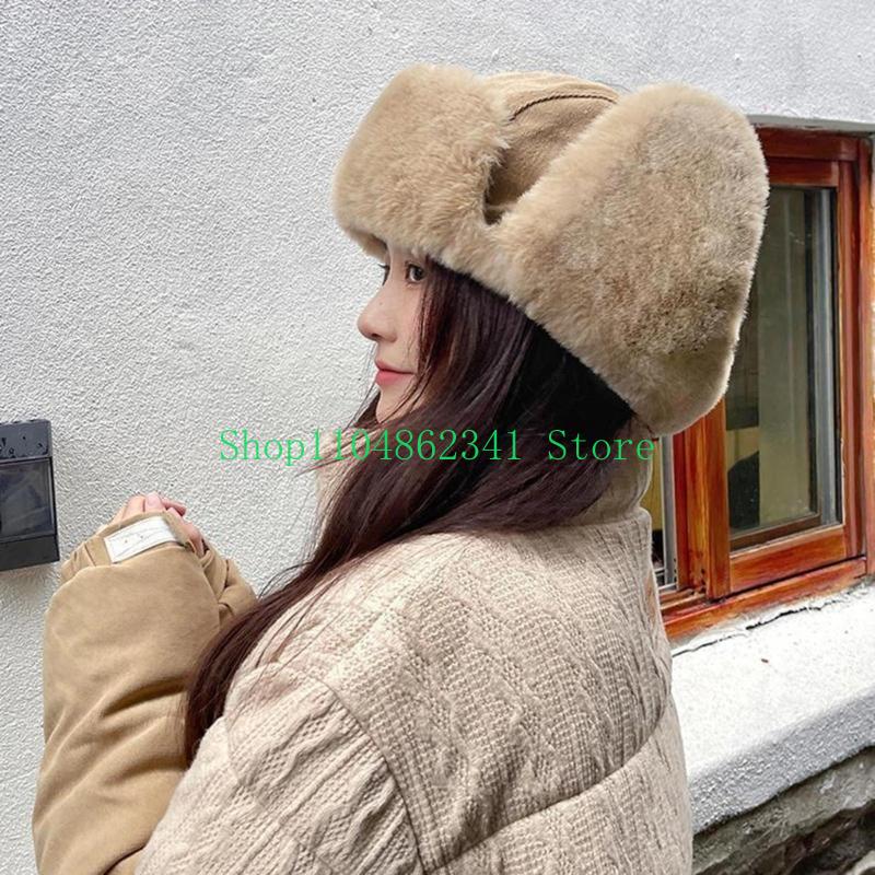 652F Adult Teens Windproof Ear - Trapper Hat Ear Flap ulasan dan harga