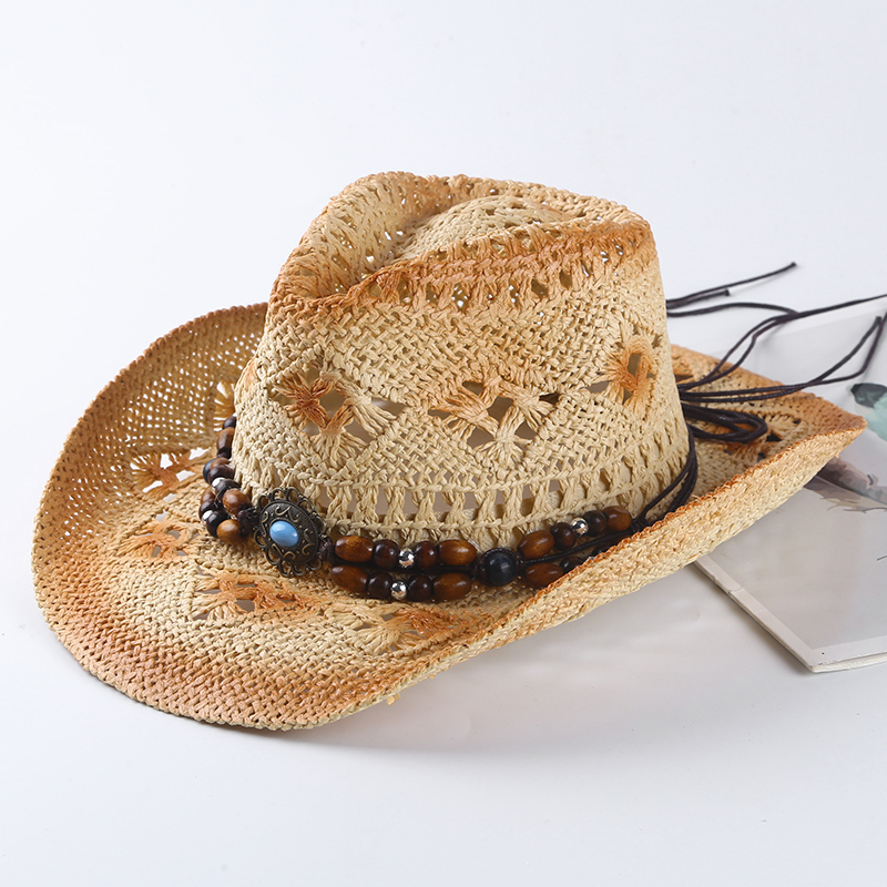 Spanish Retro Cowboy Straw Hat - Cowboy Hat Straw ulasan dan harga