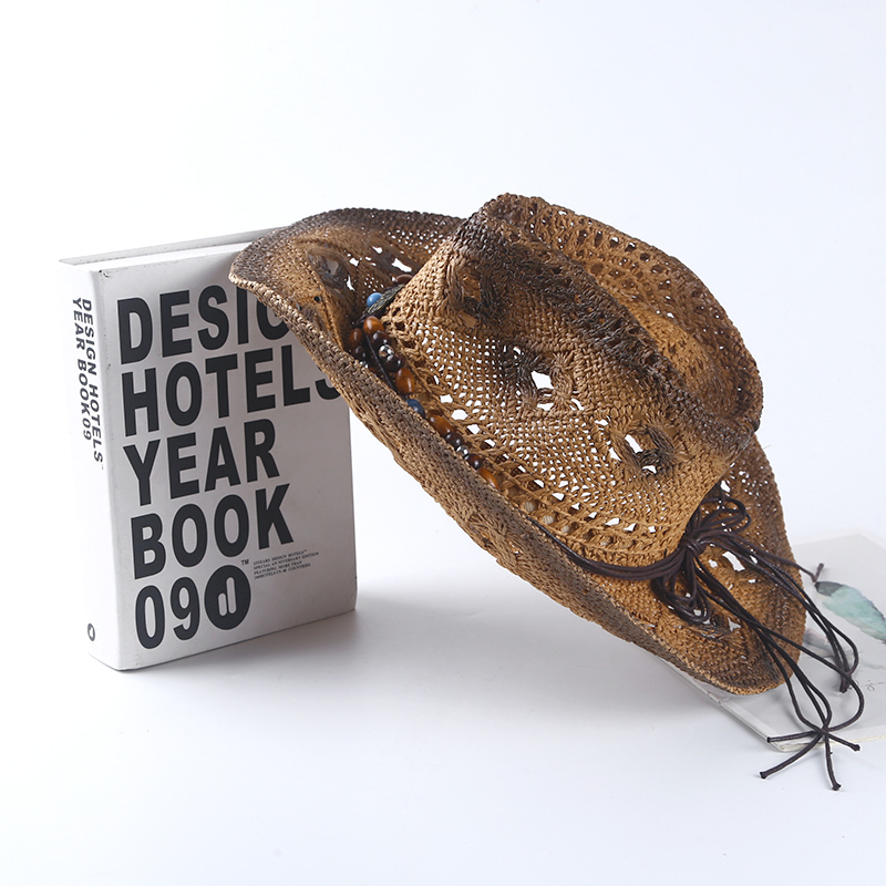 Spanish Retro Cowboy Straw Hat - Cowboy Hat Straw ulasan dan harga