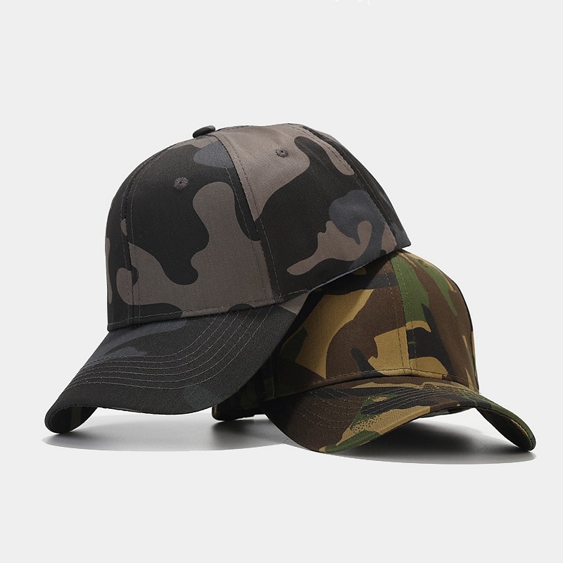 Woodland Camouflage Baseball C - Dad Hat Cotton ulasan dan harga