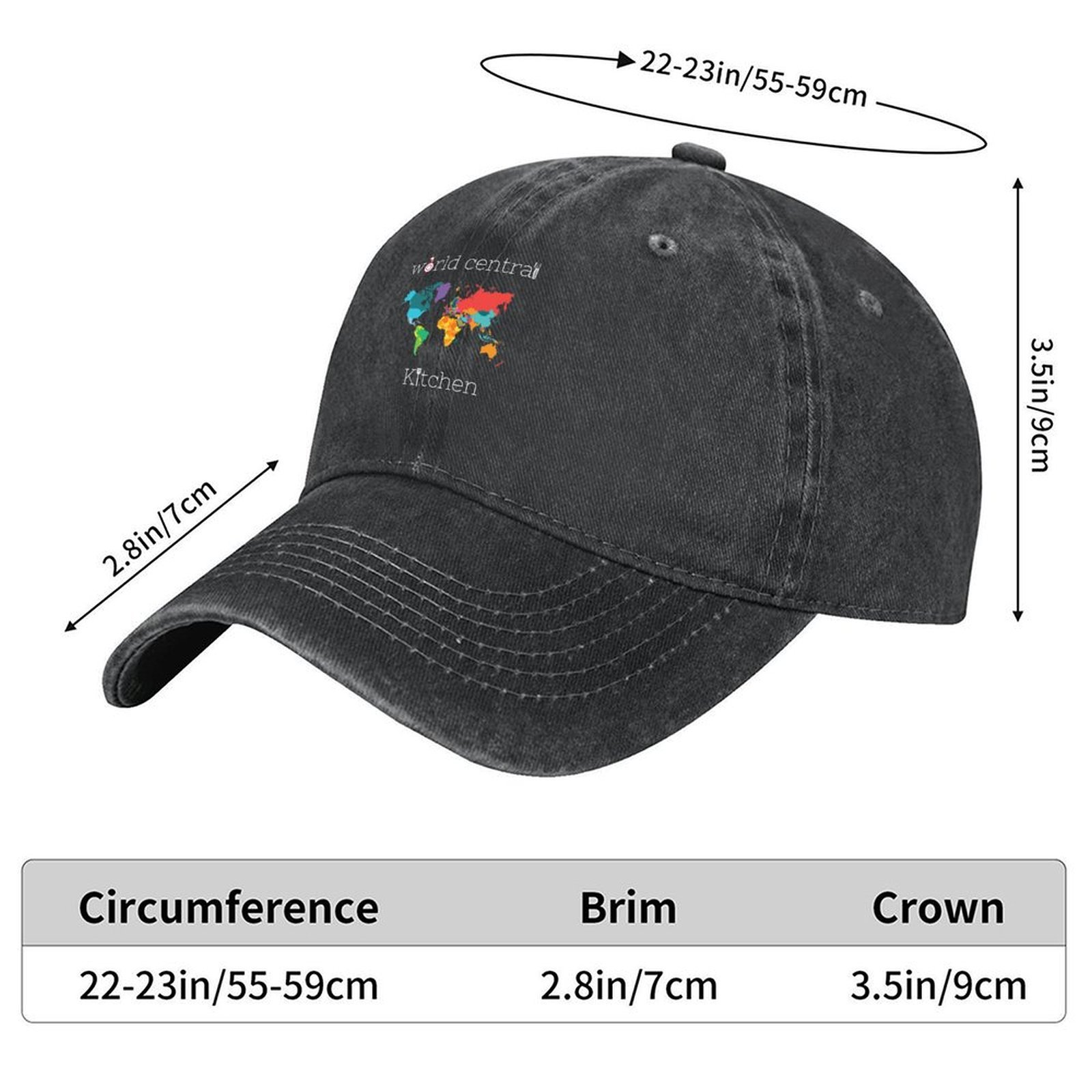 world central kitchen Baseball - Golf Cap Dad ulasan dan harga