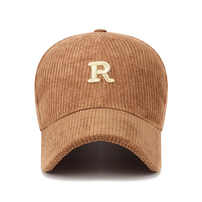 Corduroy Baseball Cap with 3D  - Baseball Cap Structured ulasan dan harga