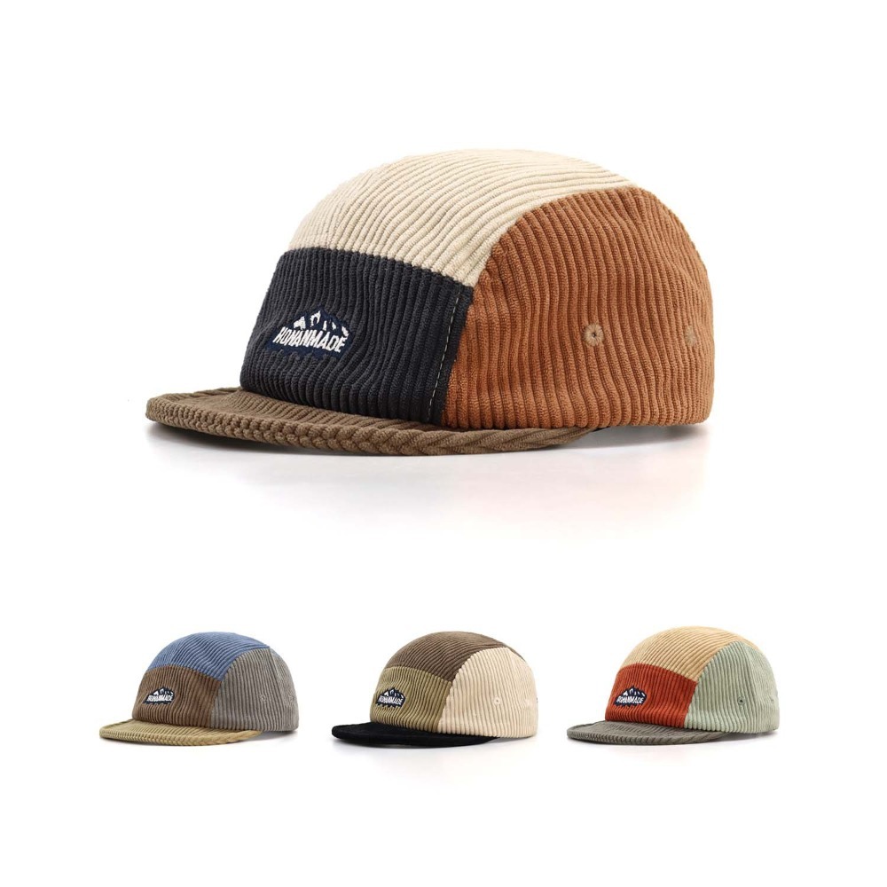 5 Panel Short Brim Cap, Vintag - Corduroy Cap 5 Panel ulasan dan harga