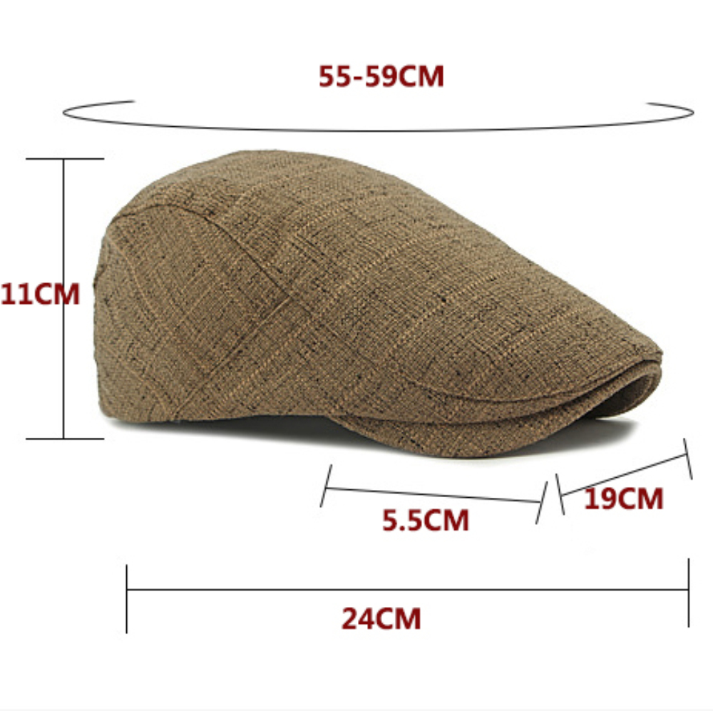 HT4736 Mens Berets Women Vinta - Newsboy Cap Ivy ulasan dan harga